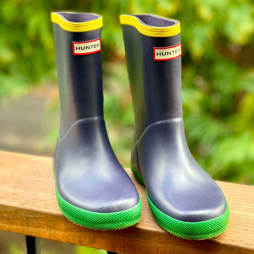 Hunter Rain Boots- Kids First Classic Colour Block